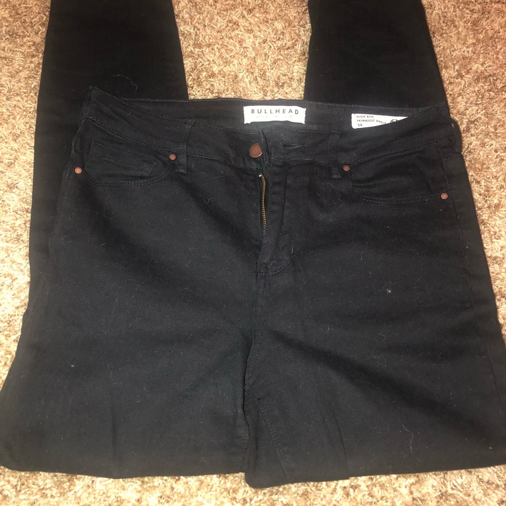 Black skinny pacsun jeans BULLHEAD